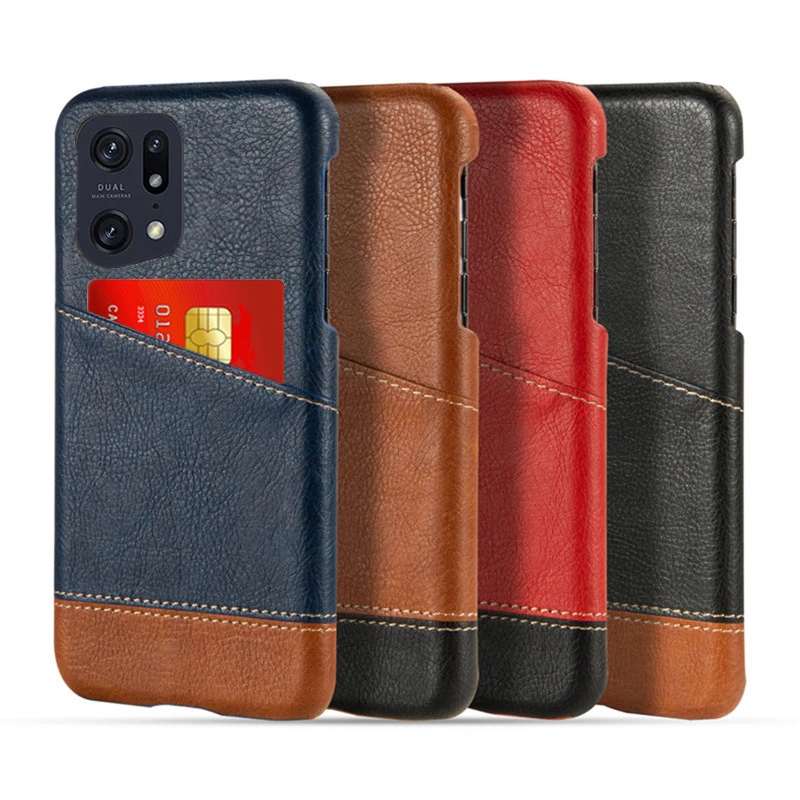 Luxury Case For OPPO Find X5 Pro Case OPPO Find X3 X5 Pro Cover Mixed Splice PU Leather Credit Card Holder Cover For Find X5 Pro
Luxury Case For OPPO Find X5 Pro Case OPPO Find X3 X5 Pro Cover Mixed Splice PU Leather Credit Card Holder Cover For Find X5 Pro