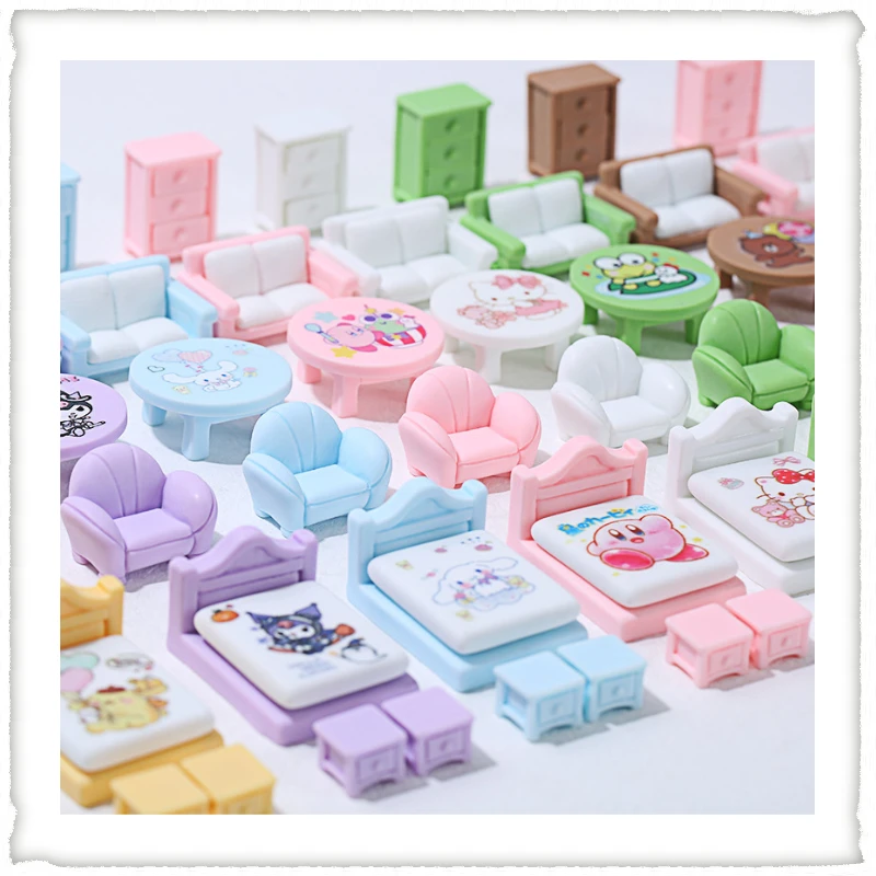 Kawaii Sanrio Hello Kitty My Melody Kuromi Cinnamoroll Cute Mini Anime Diy Micro-View Decoration Doll House Toys for Girls Gift
Kawaii Sanrio Hello Kitty My Melody Kuromi Cinnamoroll Cute Mini Anime Diy Micro-View Decoration Doll House Toys for Girls Gift