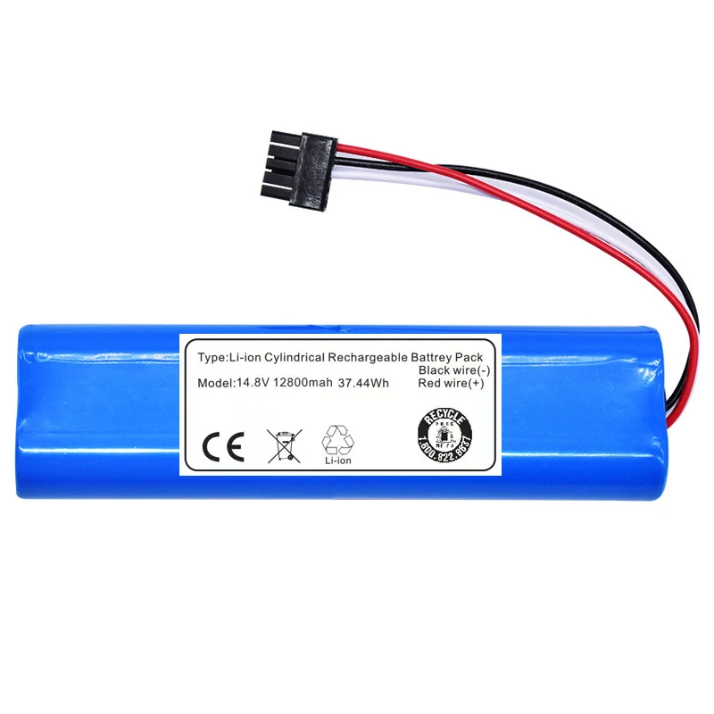 High capacity 14.8V 12800mah 18650 Lithium Battery for VIOMI V2 Pro,VRVCLMB21B ,Xiaomi STYJ02YM
High capacity 14.8V 12800mah 18650 Lithium Battery for VIOMI V2 Pro,VRVCLMB21B ,Xiaomi STYJ02YM