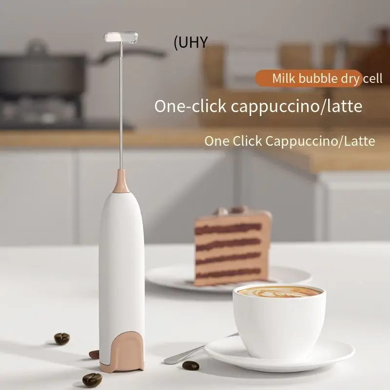 Electric Handheld Egg Beater Household Kitchen Mini Stainless Steel Coffee Milk Tea Blender Beat up the Cream Stirring
Electric Handheld Egg Beater Household Kitchen Mini Stainless Steel Coffee Milk Tea Blender Beat up the Cream Stirring