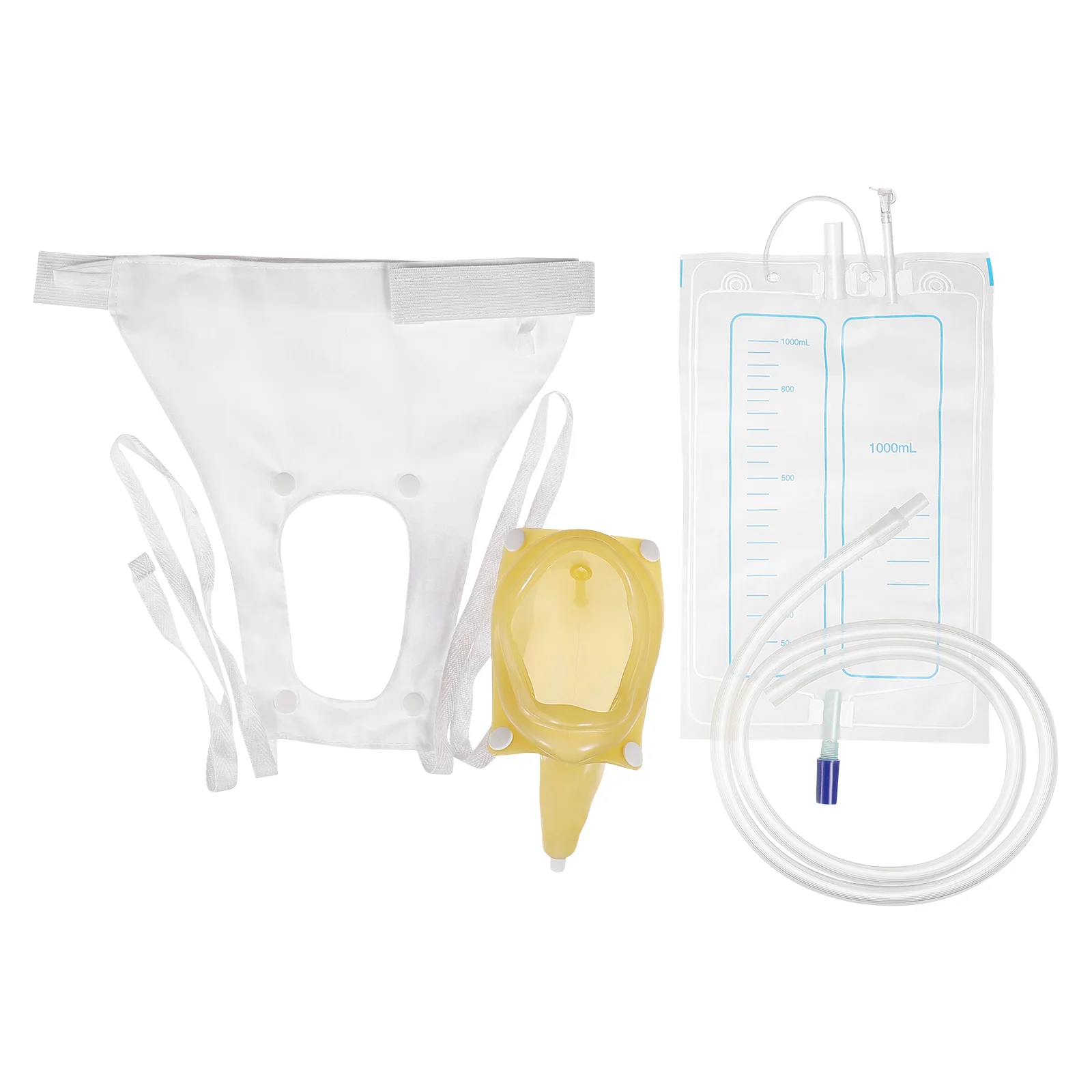 

1 Set Drainage Bag Incontinence Bag Urinary Drainage Bag Bag Portable Emergency