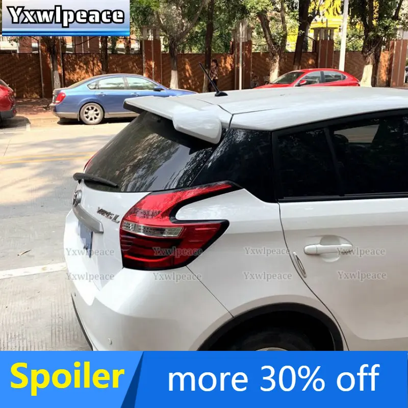 For Toyota Yaris Spoiler 2014 - 2018 High Quality ABS Material Unpainted Color Look Wing Rear Roof Spoiler Car Styling
For Toyota Yaris Spoiler 2014 - 2018 High Quality ABS Material Unpainted Color Look Wing Rear Roof Spoiler Car Styling