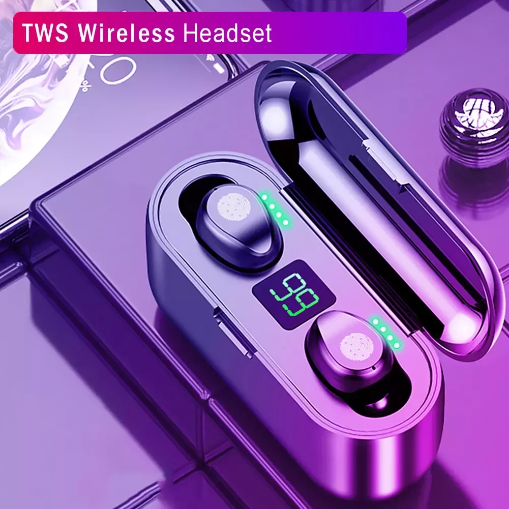 NEW2023 TWS Wireless Bluetooth-Compatible 5.0 Headset Sports In Ear Headphones Wireless Stereo Earphones with Charging Case
NEW2023 TWS Wireless Bluetooth-Compatible 5.0 Headset Sports In Ear Headphones Wireless Stereo Earphones with Charging Case