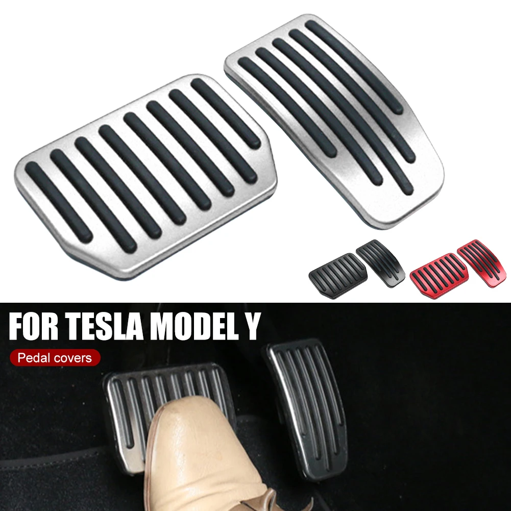 For Tesla Model 3 Y Model Y 2021 Accessories Aluminum Alloy Accelerator Brake Rest Pedal Car Foot Pedal Pads Covers
For Tesla Model 3 Y Model Y 2021 Accessories Aluminum Alloy Accelerator Brake Rest Pedal Car Foot Pedal Pads Covers