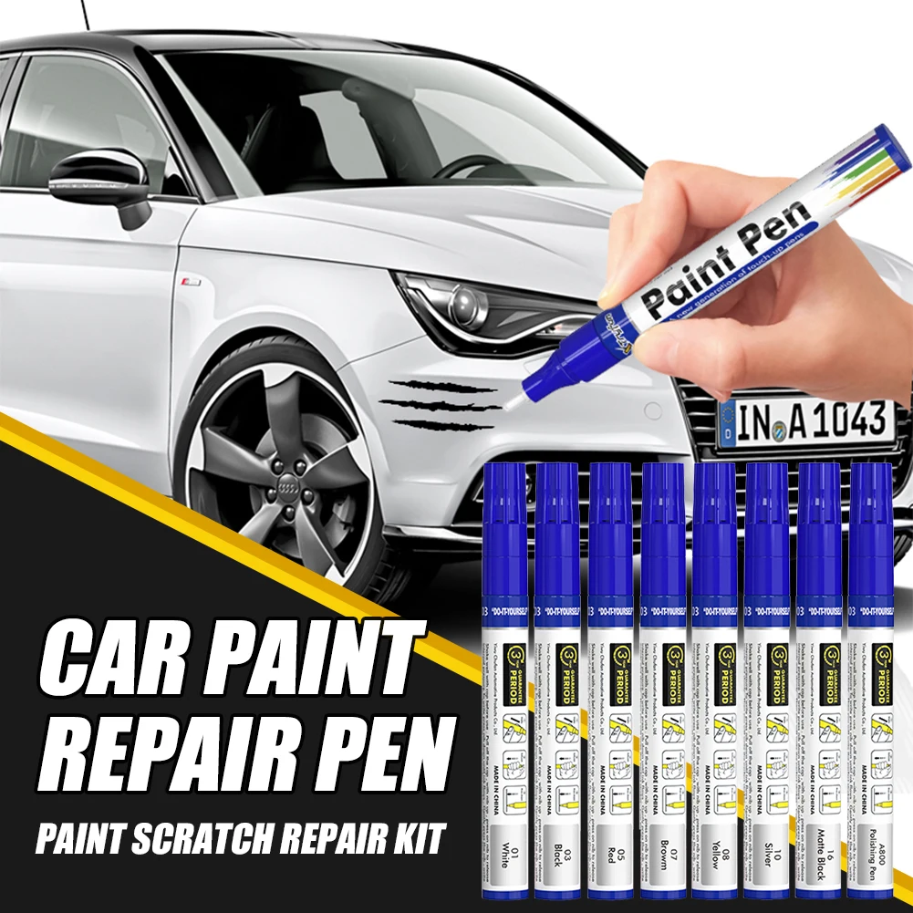 20ml Car Scratch Repair Paint Scratch Repair Pen Soft Brush Head Touch Up Pen Scratch Remover with Varnish Car Paint Maintenance
20ml Car Scratch Repair Paint Scratch Repair Pen Soft Brush Head Touch Up Pen Scratch Remover with Varnish Car Paint Maintenance