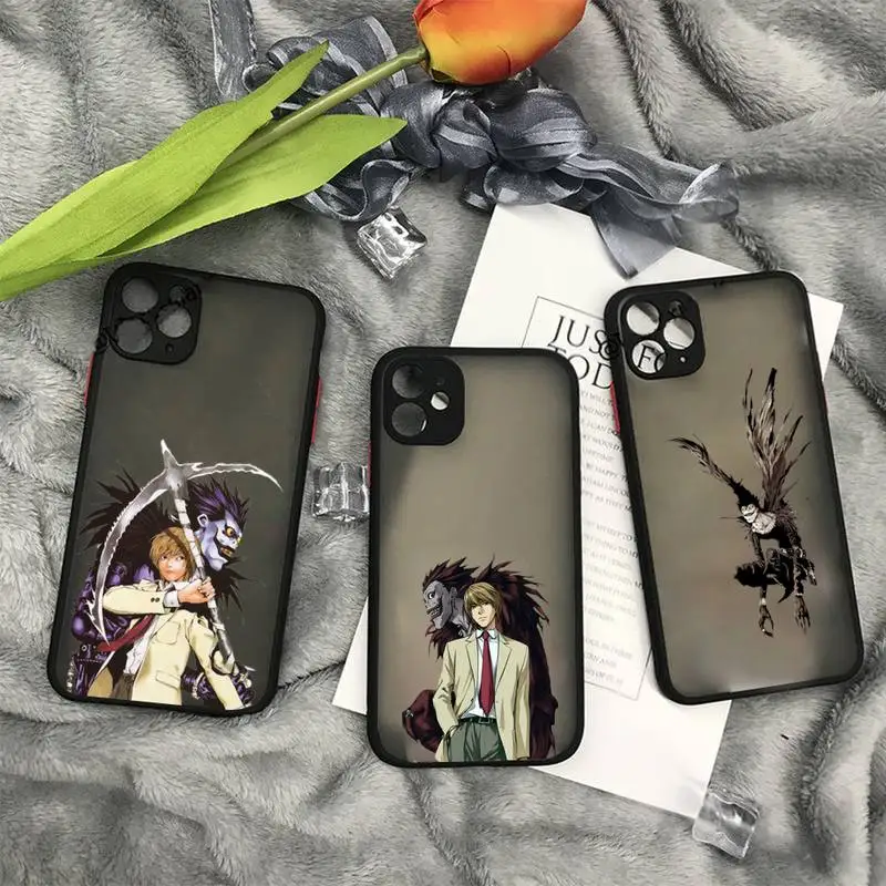Death Note anime Phone Case matte transparent For iphone 11 12 13 7 8 plus mini x xs xr pro max cover
Death Note anime Phone Case matte transparent For iphone 11 12 13 7 8 plus mini x xs xr pro max cover