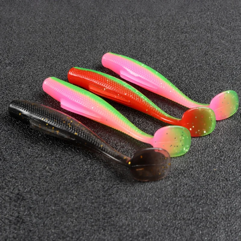 6pcs Artificial Night Fishing Lures T-tail Soft Baits Fishing Accessories TPE Durability Wear Resistance Fishing Lure pescaria
6pcs Artificial Night Fishing Lures T-tail Soft Baits Fishing Accessories TPE Durability Wear Resistance Fishing Lure pescaria