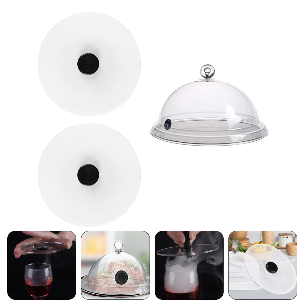 1 Set Smoke Infuser Lid Cocktail Infuser Lid Cuisine Smoke Lid Smoke Infuser Lid for Restaurants Home Kitchen
1 Set Smoke Infuser Lid Cocktail Infuser Lid Cuisine Smoke Lid Smoke Infuser Lid for Restaurants Home Kitchen