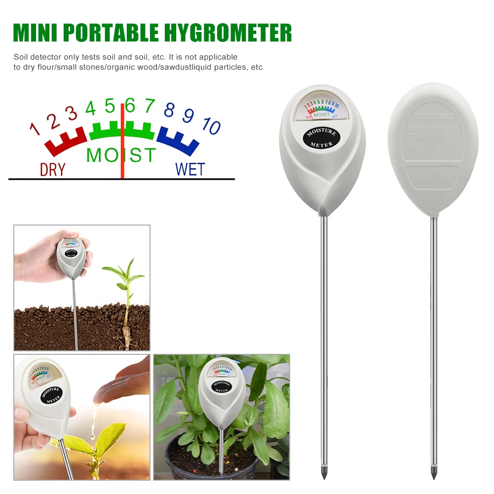 New Soil Humidometer Moisture Meter Measurement Analysis Instruments Tools Home Gardening Plants Flowers Moisture Measuring Tool
New Soil Humidometer Moisture Meter Measurement Analysis Instruments Tools Home Gardening Plants Flowers Moisture Measuring Tool