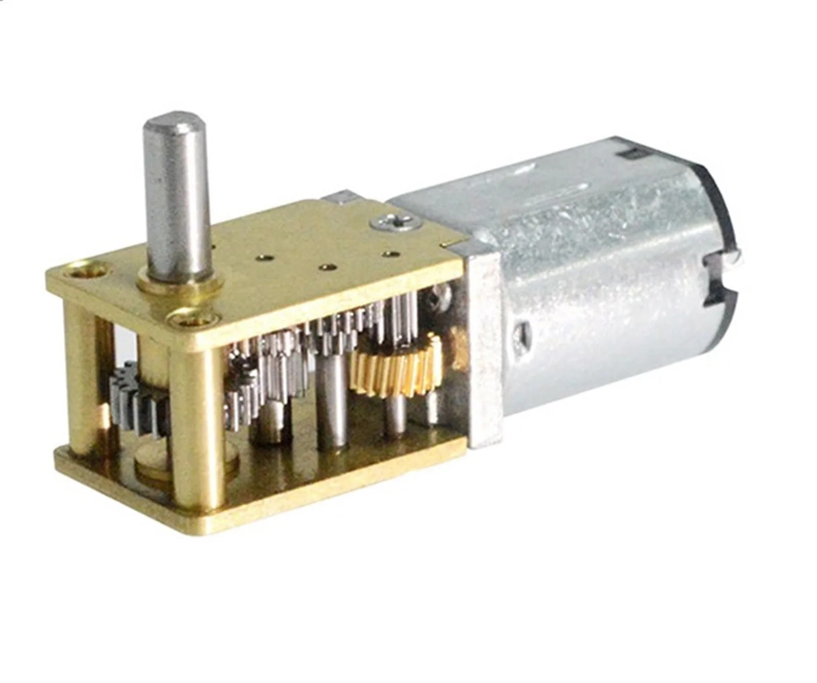 Mini Brushed Worm Gear Dc Motor, Metal Gearbox Tiny Low Noise N20 Motor for Car Engine Hobby Motor DIY Robot
Mini Brushed Worm Gear Dc Motor, Metal Gearbox Tiny Low Noise N20 Motor for Car Engine Hobby Motor DIY Robot