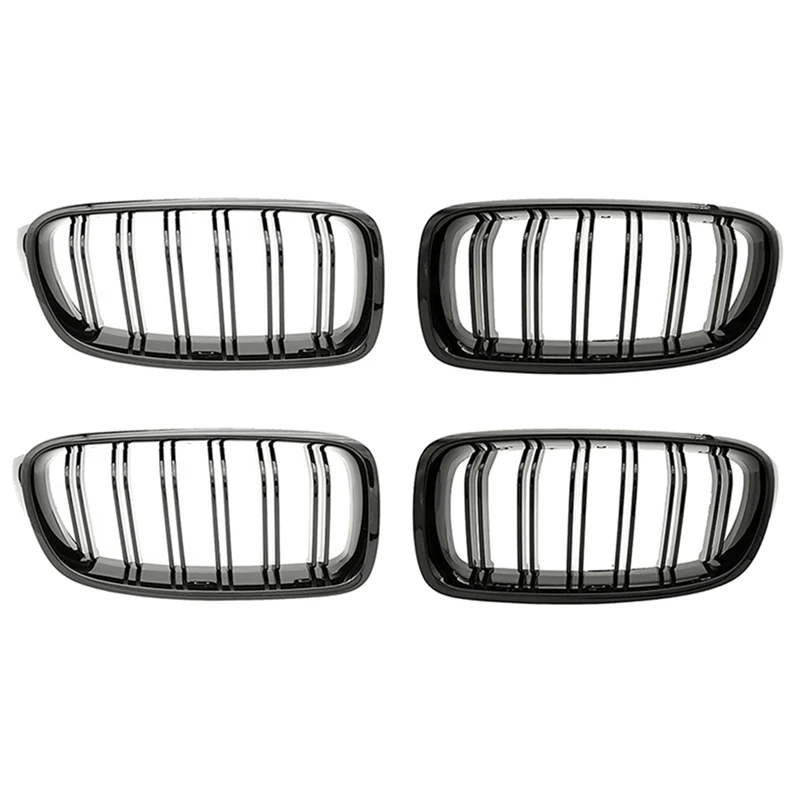 2X Gloss Black Car Front Kidney Grille Grill For-BMW 3 Series F30 F31 F35 2012-2018
2X Gloss Black Car Front Kidney Grille Grill For-BMW 3 Series F30 F31 F35 2012-2018