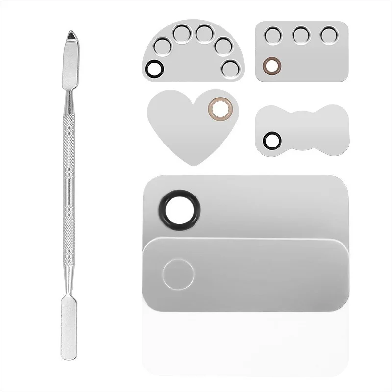 Makeup Palette Stainless Steel Rod for Mixing Foundation Eyeshadow Multifunction Drawing Painting Color Board Nail Art Tools
Makeup Palette Stainless Steel Rod for Mixing Foundation Eyeshadow Multifunction Drawing Painting Color Board Nail Art Tools