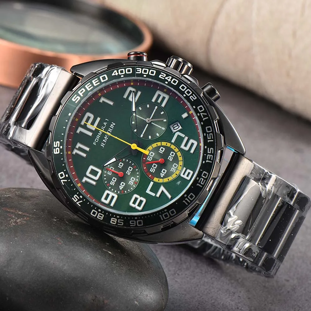 Hot New Original Brand Quartz Watches For Men Classic FORMULA 1 Red Bull Racing Team Watch Chronograph Automatic Date AAA Clock
Hot New Original Brand Quartz Watches For Men Classic FORMULA 1 Red Bull Racing Team Watch Chronograph Automatic Date AAA Clock