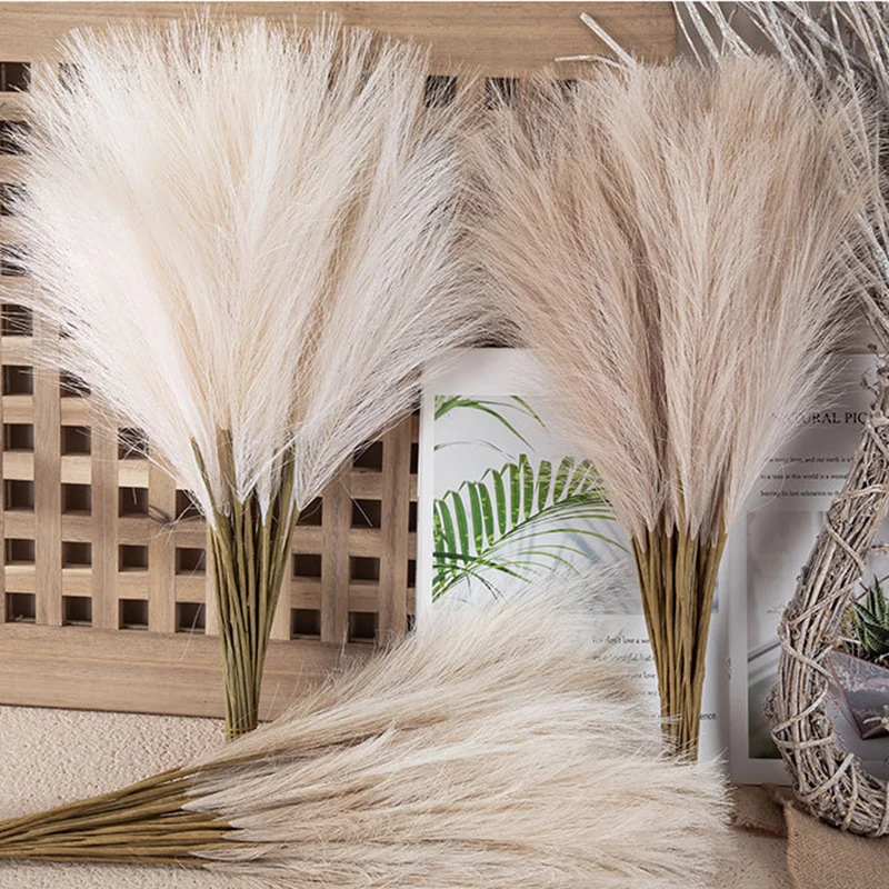 10pcs Artificial Pampas Grass Bouquet Boho Decor Fake Flowers Reed Simulation Plant Wedding Party Home DIY Table Vase Decoration
10pcs Artificial Pampas Grass Bouquet Boho Decor Fake Flowers Reed Simulation Plant Wedding Party Home DIY Table Vase Decoration