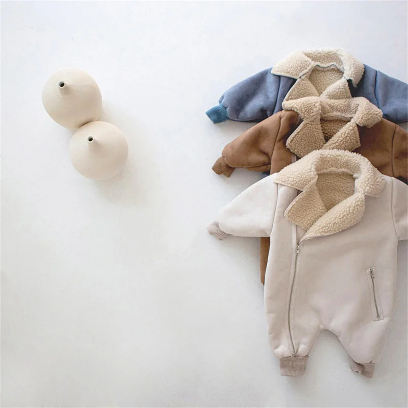 Winter Baby Clothing Baby Boy Girl Rompers Thicken Warm Infant Girls Zipper Outfit Newborn Baby Clothes
Winter Baby Clothing Baby Boy Girl Rompers Thicken Warm Infant Girls Zipper Outfit Newborn Baby Clothes