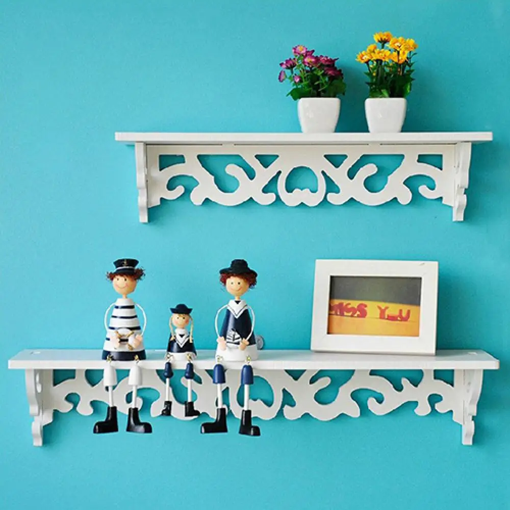 S/M Size Hanging White Carved Wall Shelf Elegant Rack Fashion Simple Display Storage Rack Ornament Holder Home Decoration
S/M Size Hanging White Carved Wall Shelf Elegant Rack Fashion Simple Display Storage Rack Ornament Holder Home Decoration