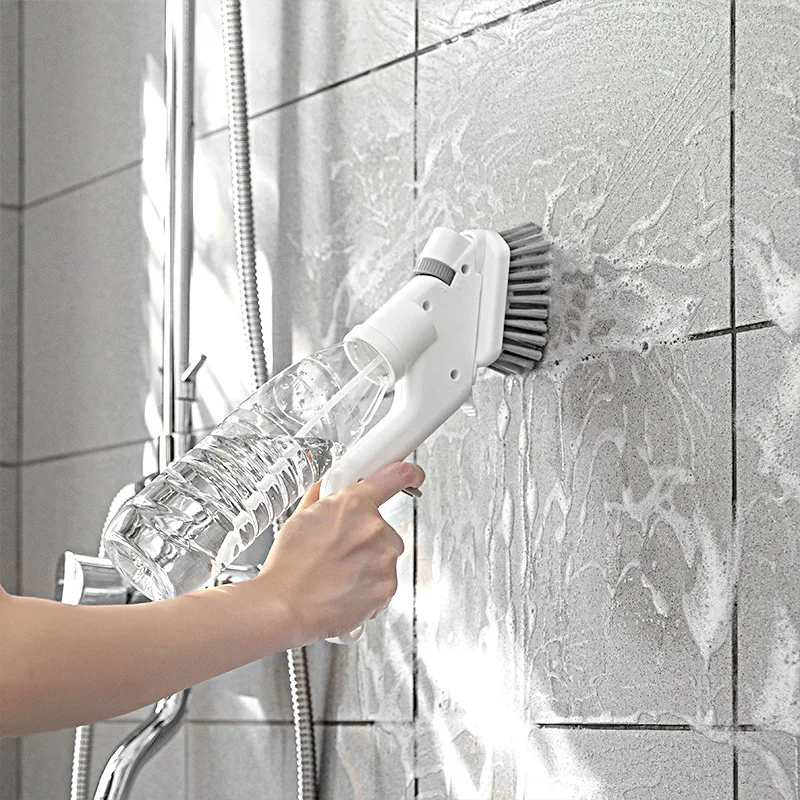 Kitchen Cleaning Brush 5 In 1 Long Handle Cleaing Brush with Removable Brush Sponge Dispenser Dishwashing Brush Kitchen Tools
Kitchen Cleaning Brush 5 In 1 Long Handle Cleaing Brush with Removable Brush Sponge Dispenser Dishwashing Brush Kitchen Tools