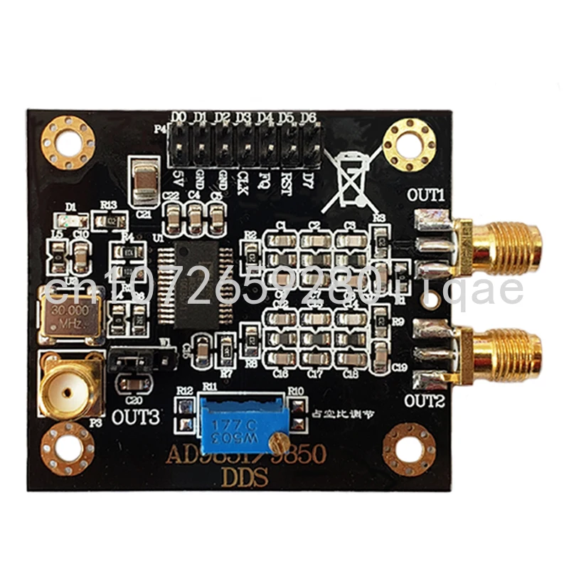 AD9851 Module DDS Function Signal Generator Compatible with AD9850 Module
AD9851 Module DDS Function Signal Generator Compatible with AD9850 Module