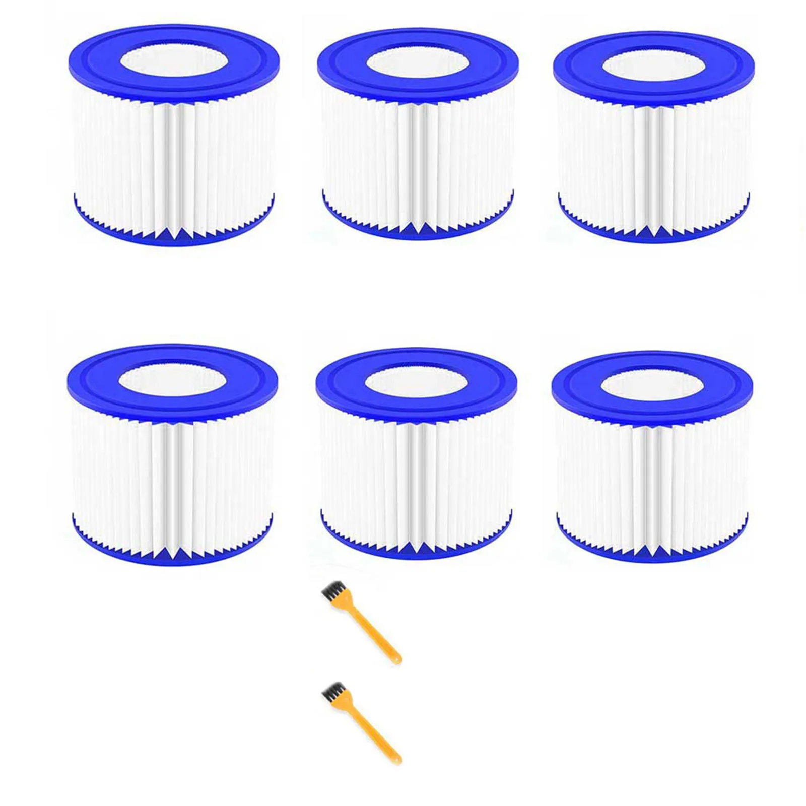 6pcs Filter For Lay Z Lazy Spa Pool Miami Vegas Monaco Cartridge Filters VI With Brush Filter Cartridge Swimming Pool Cleaning
6pcs Filter For Lay Z Lazy Spa Pool Miami Vegas Monaco Cartridge Filters VI With Brush Filter Cartridge Swimming Pool Cleaning