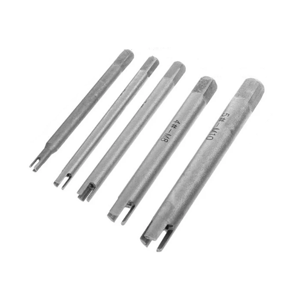 5pcs M4-M10 Broken Tap Extractor 3-claw Square Head Alloy Steel Hand Tools Compatible With Wrench Tapper Or Electric Tool
5pcs M4-M10 Broken Tap Extractor 3-claw Square Head Alloy Steel Hand Tools Compatible With Wrench Tapper Or Electric Tool