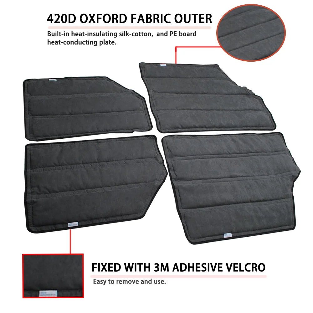 SXMA-A Headliner Hardtop Heat Insulation for Jeep JK Hard Top Headliner Roof Heat Insulation Cotton Sound Deadener Mounts J179
SXMA-A Headliner Hardtop Heat Insulation for Jeep JK Hard Top Headliner Roof Heat Insulation Cotton Sound Deadener Mounts J179