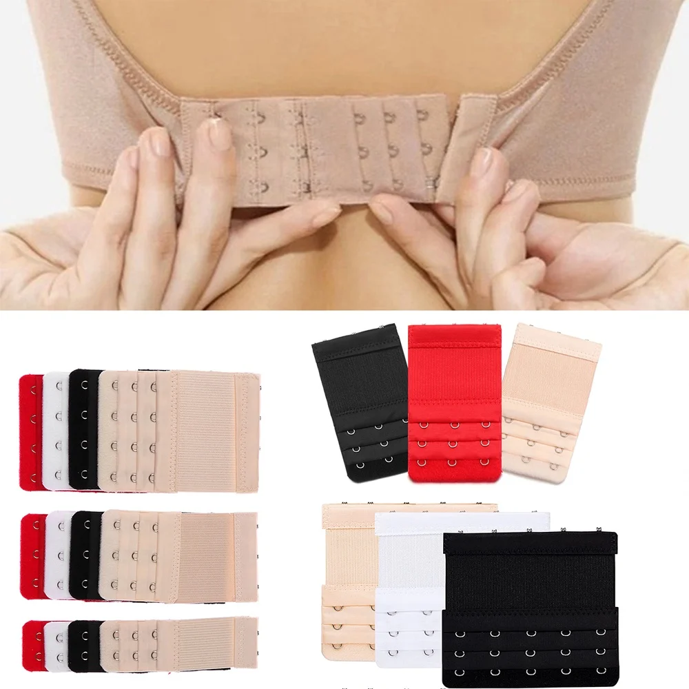 3 Pieces - 1/2/3/4/5 Hooks Elastic Bra Extenders Strap Extension Bra Strap Adjuster Back Strap Adjustable Buckle
3 Pieces - 1/2/3/4/5 Hooks Elastic Bra Extenders Strap Extension Bra Strap Adjuster Back Strap Adjustable Buckle