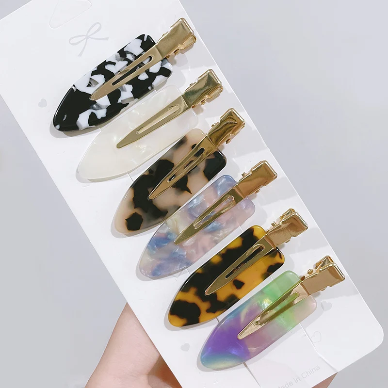 1Pc Simple Wild Leopard Seamless Hair Clip Women Acetate Sheet No Bend Bangs Clip Duckbill Clip Hairpins Hair Styling Tool
1Pc Simple Wild Leopard Seamless Hair Clip Women Acetate Sheet No Bend Bangs Clip Duckbill Clip Hairpins Hair Styling Tool