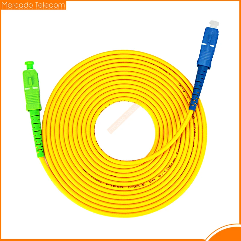 10 шт SC APC-SC UPC Simplex SM LSZH оптический патч-корд кабель 3 0 мм SC/APC-SC/UPC FTTH