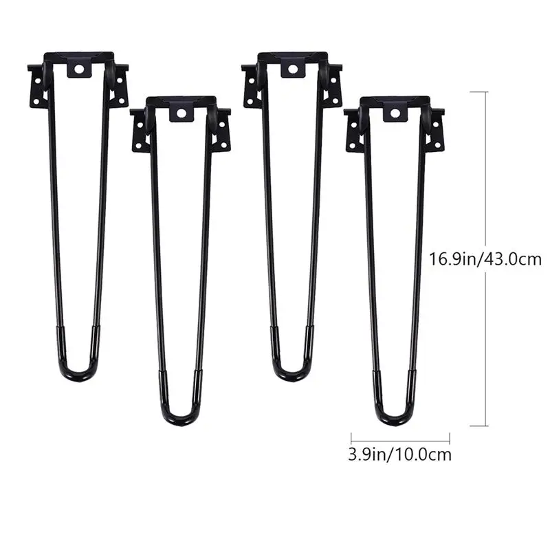 4Pcs Iron Furniture Legs Folding Computer Table Legs Metal Folding Desk Legs Computer Desk Legs Bed Table Sofa Stands 43x10cm
4Pcs Iron Furniture Legs Folding Computer Table Legs Metal Folding Desk Legs Computer Desk Legs Bed Table Sofa Stands 43x10cm