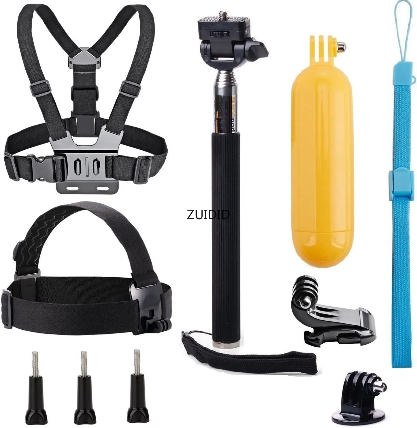 Accessories Bundle Kit Head Strap Mount/Chest Harness/Selfie Stick for Gopro Hero 11 10 9 8 7 6 5 insta360 one x2 AKASO EK7000
Accessories Bundle Kit Head Strap Mount/Chest Harness/Selfie Stick for Gopro Hero 11 10 9 8 7 6 5 insta360 one x2 AKASO EK7000