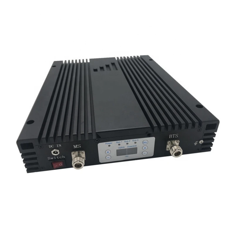 Усилитель сигнала двухполосный большой емкости 33 дБм 80 дБ 2G 4G 850 AWS 1700 |
