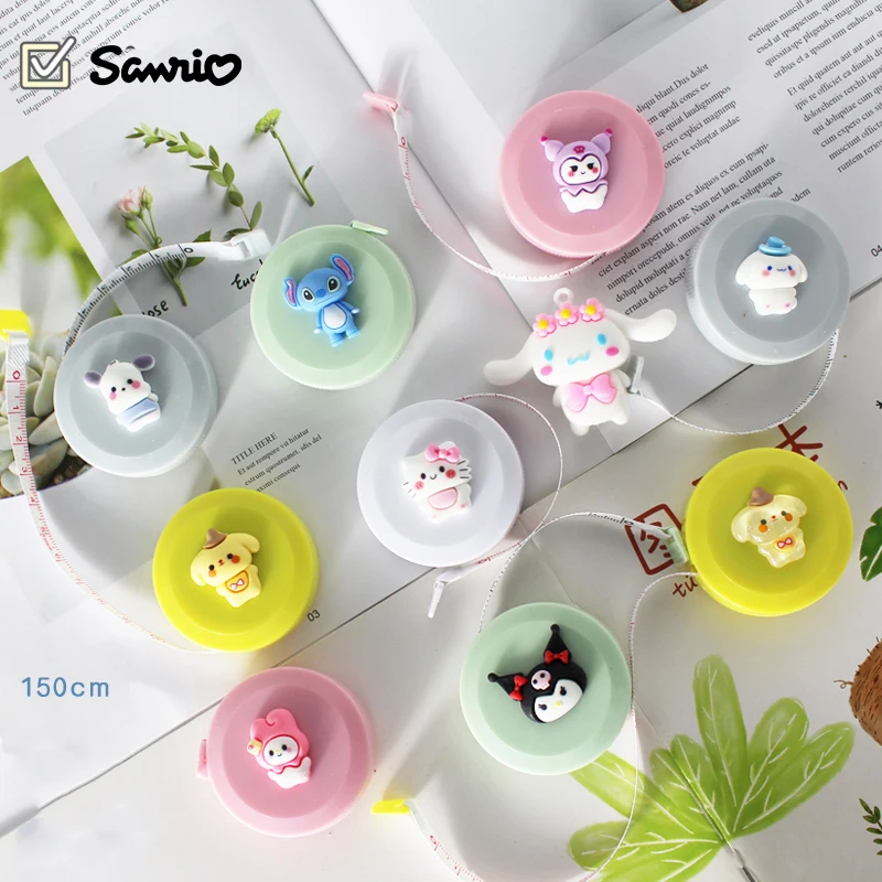 Anime Kawaii Sanrio HelloKitty Mini Tape Measure Kuromi Cinnamoroll Girl Student Cute Portable 1.5m Automatic Retractable Tape
Anime Kawaii Sanrio HelloKitty Mini Tape Measure Kuromi Cinnamoroll Girl Student Cute Portable 1.5m Automatic Retractable Tape
