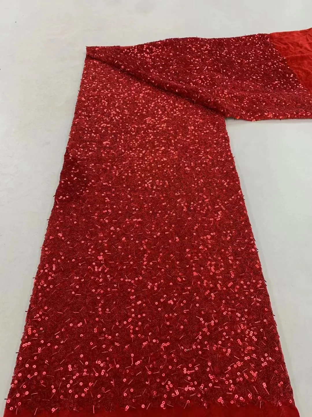 Latest African Velvet Lace Fabric 2023 High Quality Orange Nigerian Lace Fabric Embroidered French Lace For Dress 5 Yard
Latest African Velvet Lace Fabric 2023 High Quality Orange Nigerian Lace Fabric Embroidered French Lace For Dress 5 Yard