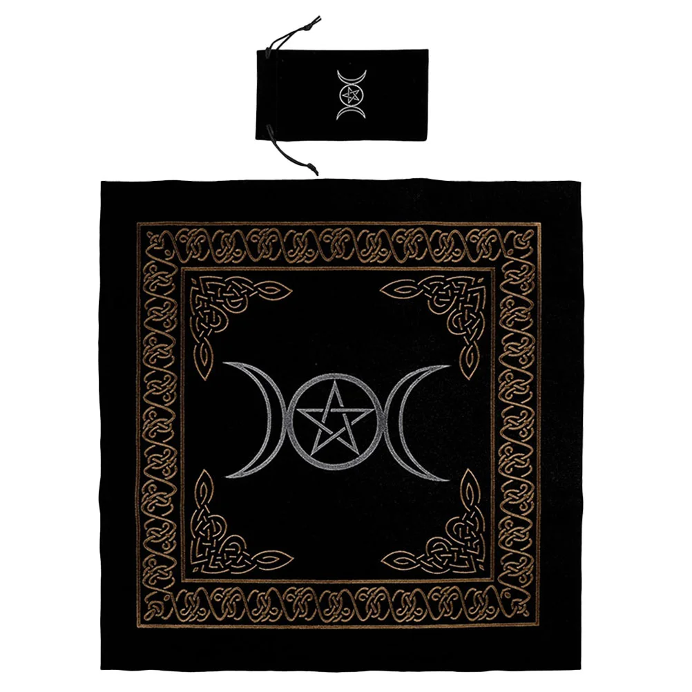 1 Set Tarot Table Cloth Tarot Table Cloth Altar Table Cover with Storage Bag
1 Set Tarot Table Cloth Tarot Table Cloth Altar Table Cover with Storage Bag