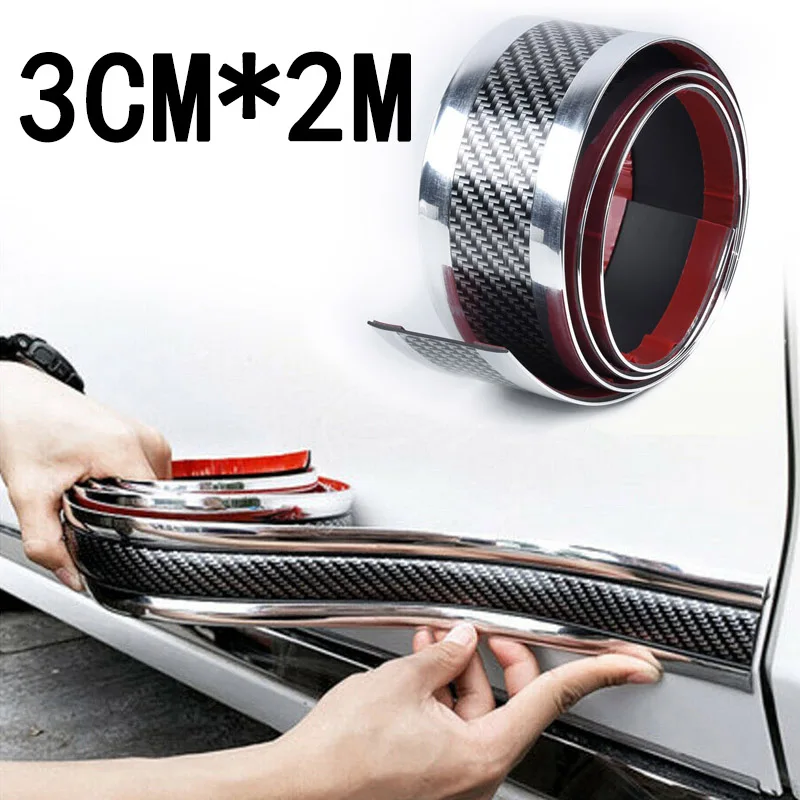 Car Side Skirt Door Sill Carbon Fiber Silver Protector Edge Guard Strip Styling Mouldings Replacements Decorative
Car Side Skirt Door Sill Carbon Fiber Silver Protector Edge Guard Strip Styling Mouldings Replacements Decorative