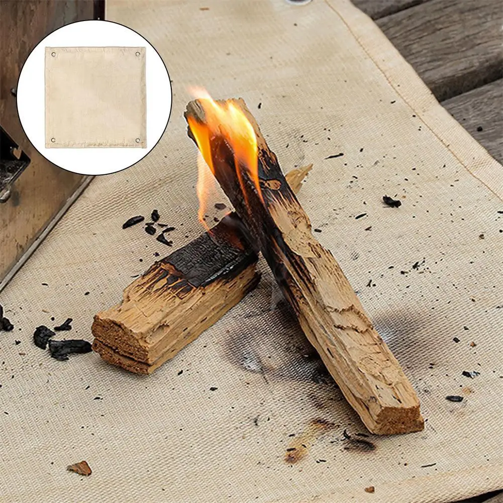 Camping Fireproof Cloth BBQ Flame Retardant Insulation Mat Blanket Glass Coated Heat Insulation Pad Outdoors Picnic Barbecue Mat
Camping Fireproof Cloth BBQ Flame Retardant Insulation Mat Blanket Glass Coated Heat Insulation Pad Outdoors Picnic Barbecue Mat