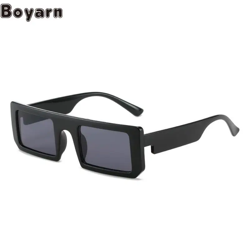 

Новинка 2022, небольшие квадратные Простые солнцезащитные очки Boyarn, солнцезащитные очки конфетных цветов, устойчивые к ультрафиолетовому излучению, трендовые солнцезащитные очки в стиле ретро