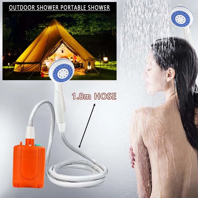 Portable Shower Head USB Rechargeable Shower Van Car Camping Shower Pet Transportation Cleaning Camping Outdoor Sports Travel
Portable Shower Head USB Rechargeable Shower Van Car Camping Shower Pet Transportation Cleaning Camping Outdoor Sports Travel