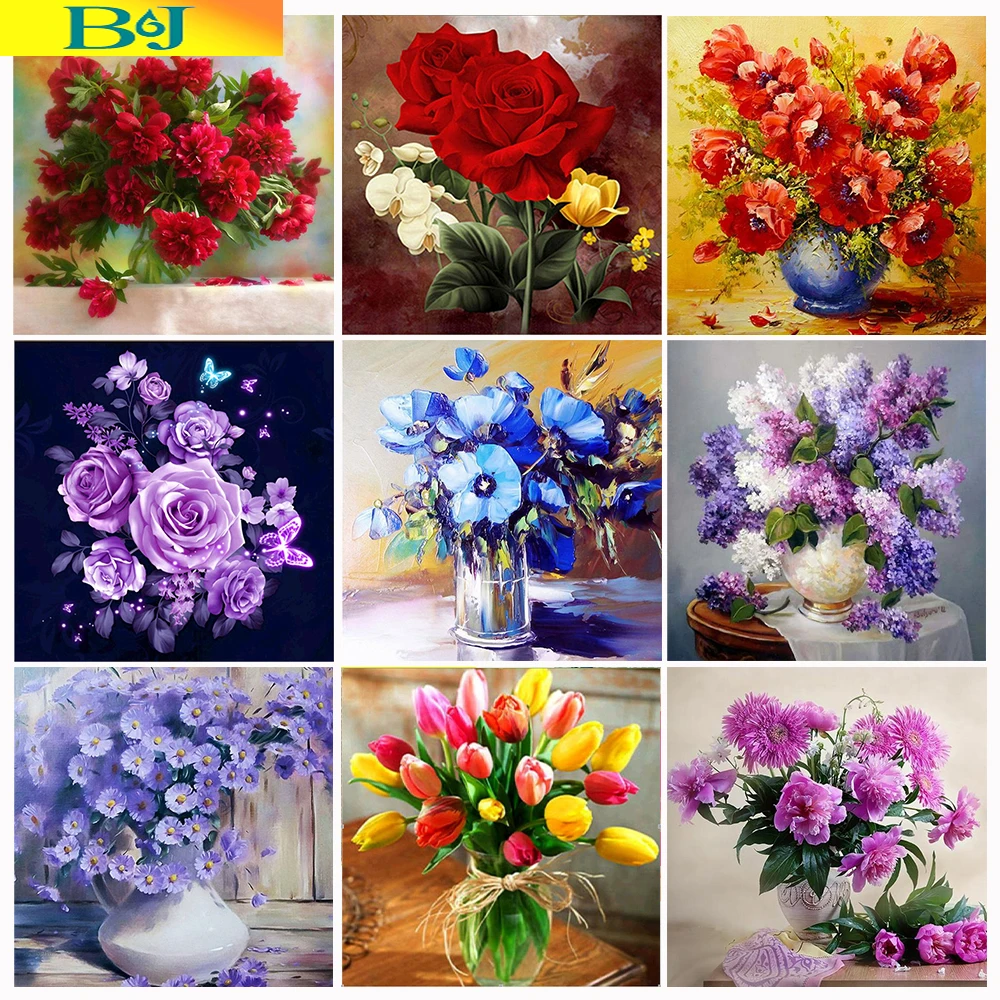 5D Diamond DIY Painting Kits Floral Resin Mosaic Diamond Art Full Square/Round Diamond Cross Stitch Rhinestone Home Decor Gift
5D Diamond DIY Painting Kits Floral Resin Mosaic Diamond Art Full Square/Round Diamond Cross Stitch Rhinestone Home Decor Gift