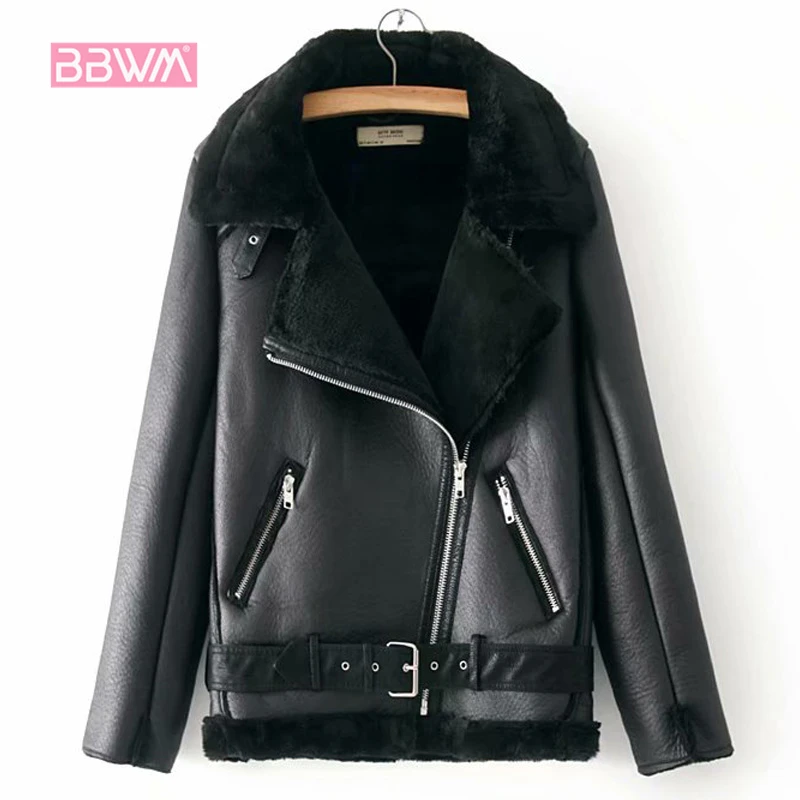 Warm Women's Winter Motorcycle Velvet Jacket Female Short Lapels Fur Thick Korean Version Plus Velvet Jacket 2020 Bomber Jacket
Warm Women's Winter Motorcycle Velvet Jacket Female Short Lapels Fur Thick Korean Version Plus Velvet Jacket 2020 Bomber Jacket