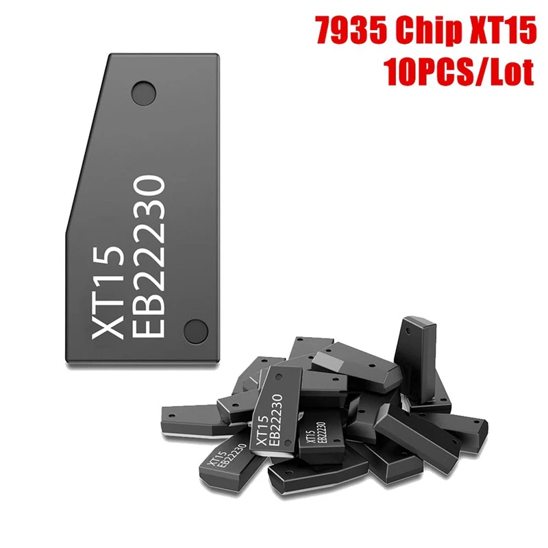 10 Pcs VVDI Super Copy 7935 Chip XT15 Transponder Black ABS For VVDI2, VVDI Mini Key Tool, Key Tool Max Plus 33 40 41 42 43 44
10 Pcs VVDI Super Copy 7935 Chip XT15 Transponder Black ABS For VVDI2, VVDI Mini Key Tool, Key Tool Max Plus 33 40 41 42 43 44