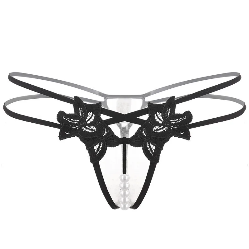 Sexy Lingerie Panties Sexy Embroidered Thongs Pearl Open Crotch Panties Massage T Pants Women Women Underwear Panties Women
Sexy Lingerie Panties Sexy Embroidered Thongs Pearl Open Crotch Panties Massage T Pants Women Women Underwear Panties Women