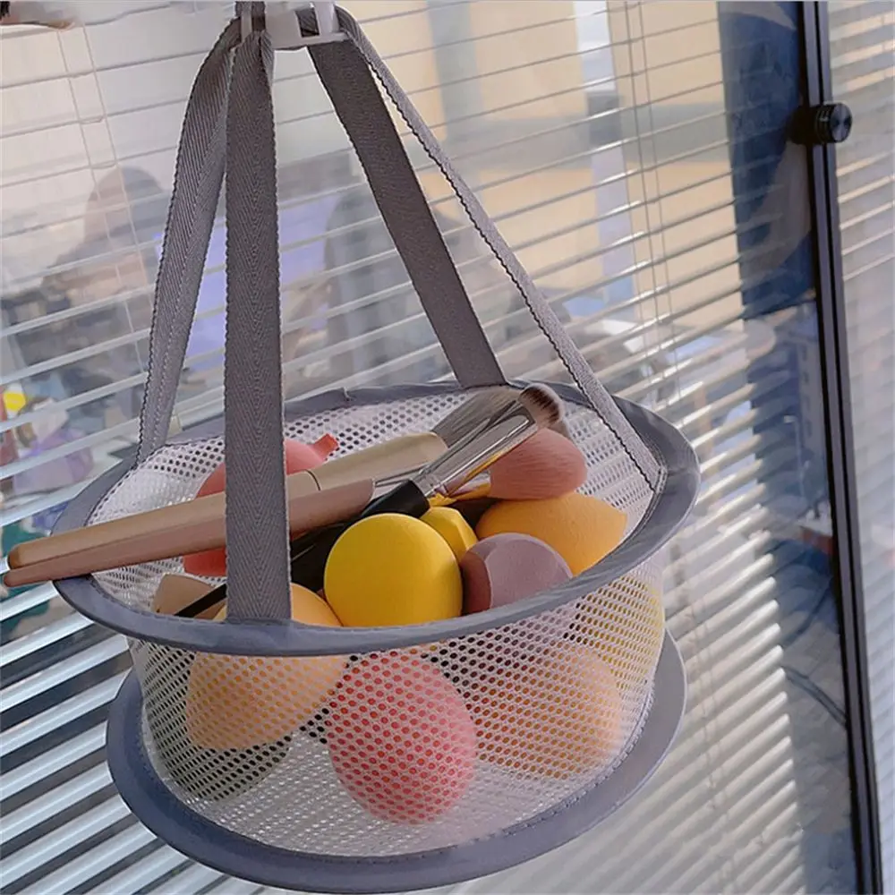 Folding Nets Hanging Drying Rack Laundry Basket Sun-dried Cage Makeup Tool Drying Rack Clothes Dryer Basket Mesh 
Folding Nets Hanging Drying Rack Laundry Basket Sun-dried Cage Makeup Tool Drying Rack Clothes Dryer Basket Mesh