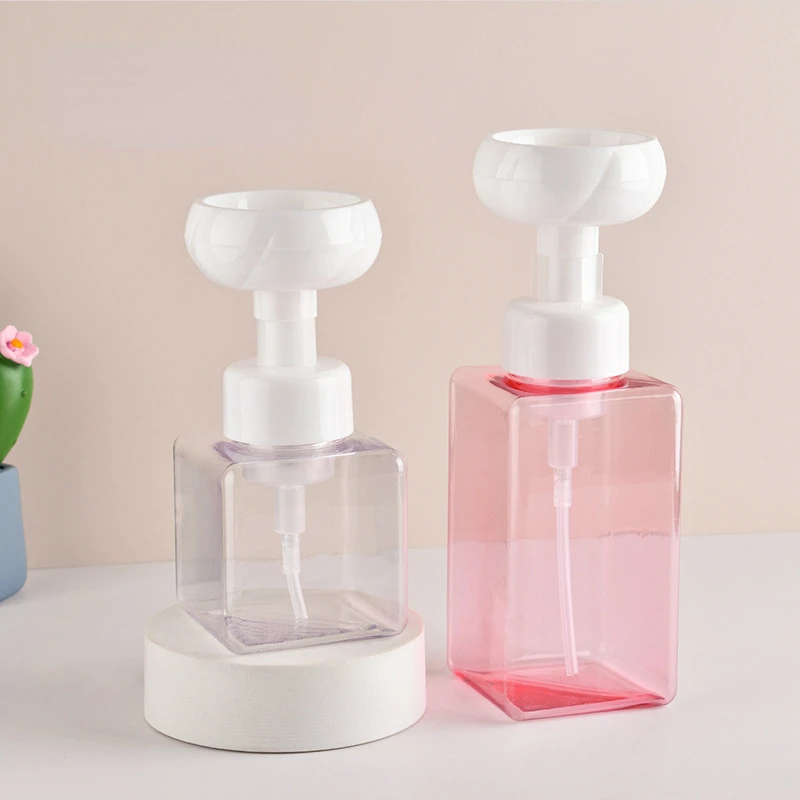 2PCS 250ml 450ml 650ml Flower Type Square PETG Mousse Sparkling Foam Press Hand Sanitizer Bottle Separate Refillable Bottles
2PCS 250ml 450ml 650ml Flower Type Square PETG Mousse Sparkling Foam Press Hand Sanitizer Bottle Separate Refillable Bottles