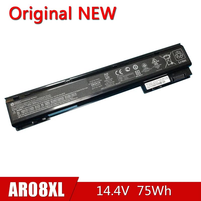 AR08XL NEW Original Battery AR08 HSTNN-IB4H HSTNN-IB4I For HP ZBook 15 G1 G2 ZBook 17 G1 G2 14.4V 75Wh
AR08XL NEW Original Battery AR08 HSTNN-IB4H HSTNN-IB4I For HP ZBook 15 G1 G2 ZBook 17 G1 G2 14.4V 75Wh