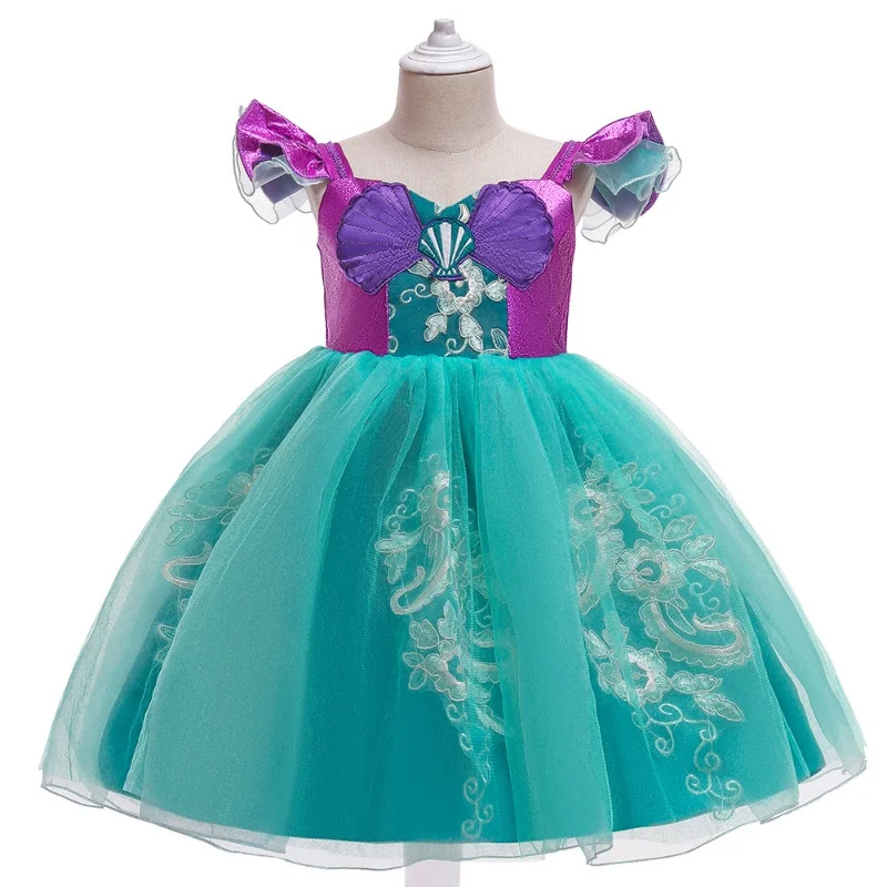 Little Mermaid Costume Girls Princess Party Dress Toddler Pageant Cosplay Children Dress Vestidos
Little Mermaid Costume Girls Princess Party Dress Toddler Pageant Cosplay Children Dress Vestidos