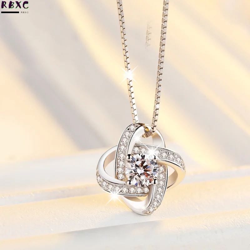 S925 Sterling Silver Pendant four leaf grass diamond necklace Huang Fubo short Korean Fashion Jewelry Sterling Silver Jewelry
S925 Sterling Silver Pendant four leaf grass diamond necklace Huang Fubo short Korean Fashion Jewelry Sterling Silver Jewelry