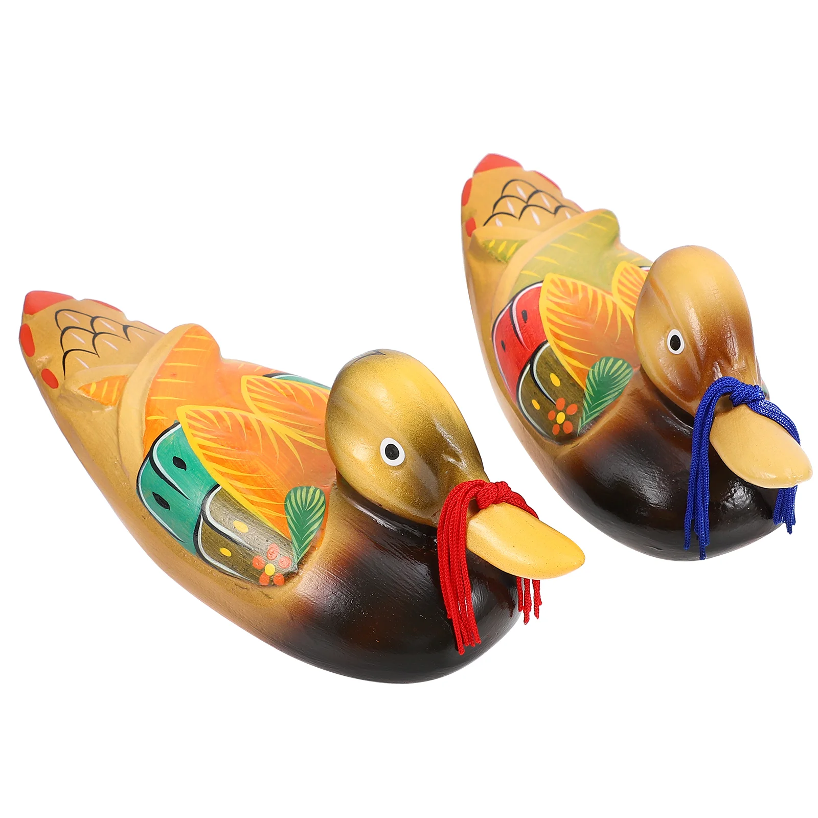2Pcs Mandarin Duck Model Wood Ornaments Handmade Craft Ornament Decoration
2Pcs Mandarin Duck Model Wood Ornaments Handmade Craft Ornament Decoration