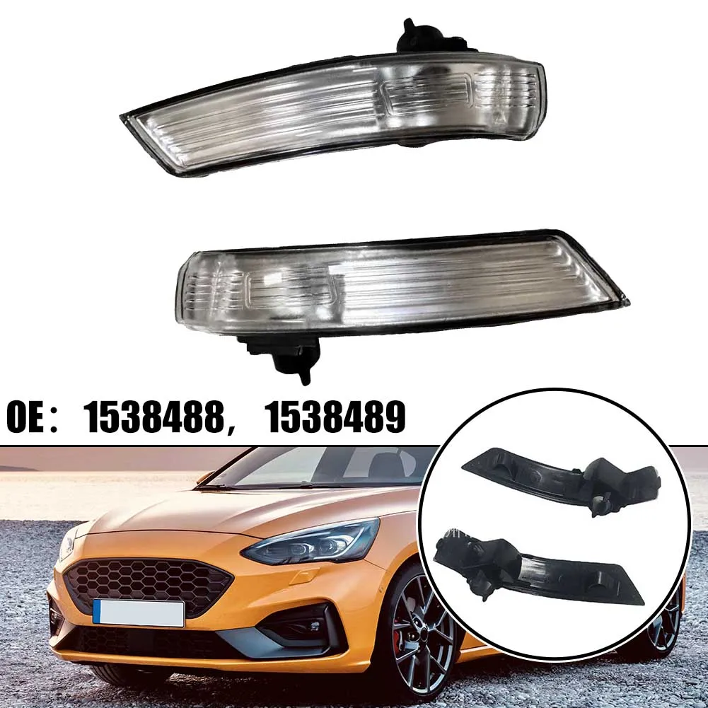 1 Pair Car Rearview Mirror Indicator Light Cover 1538489 1538489 For Ford Focus 2008-2018 Rear View Mirror Turn Signal Lights
1 Pair Car Rearview Mirror Indicator Light Cover 1538489 1538489 For Ford Focus 2008-2018 Rear View Mirror Turn Signal Lights