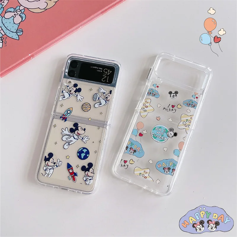 Cartoon Space Mouse Transparent Phone Case for Samsung Galaxy Z Flip 3 5G Hard PC Back Cover for ZFlip3 Cases Protective Shell 
Cartoon Space Mouse Transparent Phone Case for Samsung Galaxy Z Flip 3 5G Hard PC Back Cover for ZFlip3 Cases Protective Shell